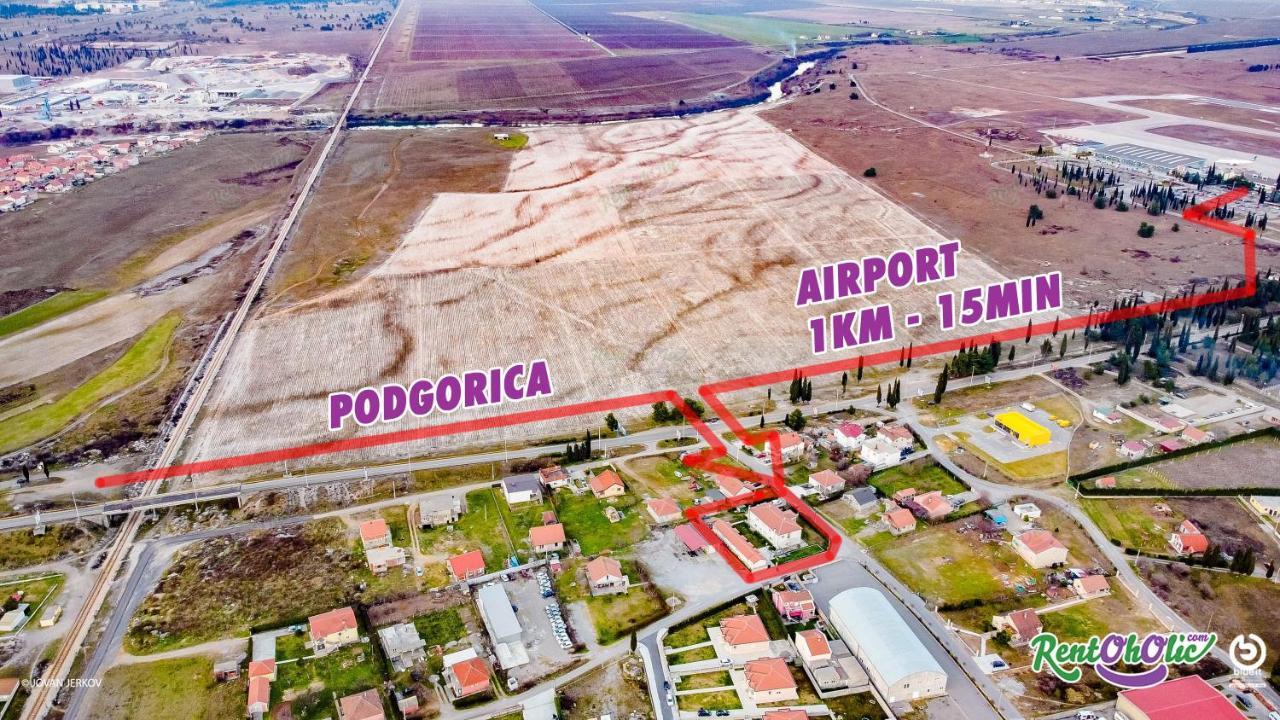 Simo Apartments Airport ポドゴリツァ エクステリア 写真
